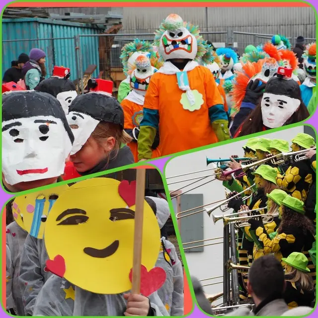 BEE HAPPY an der Kinderfasnacht in Obermumpf
